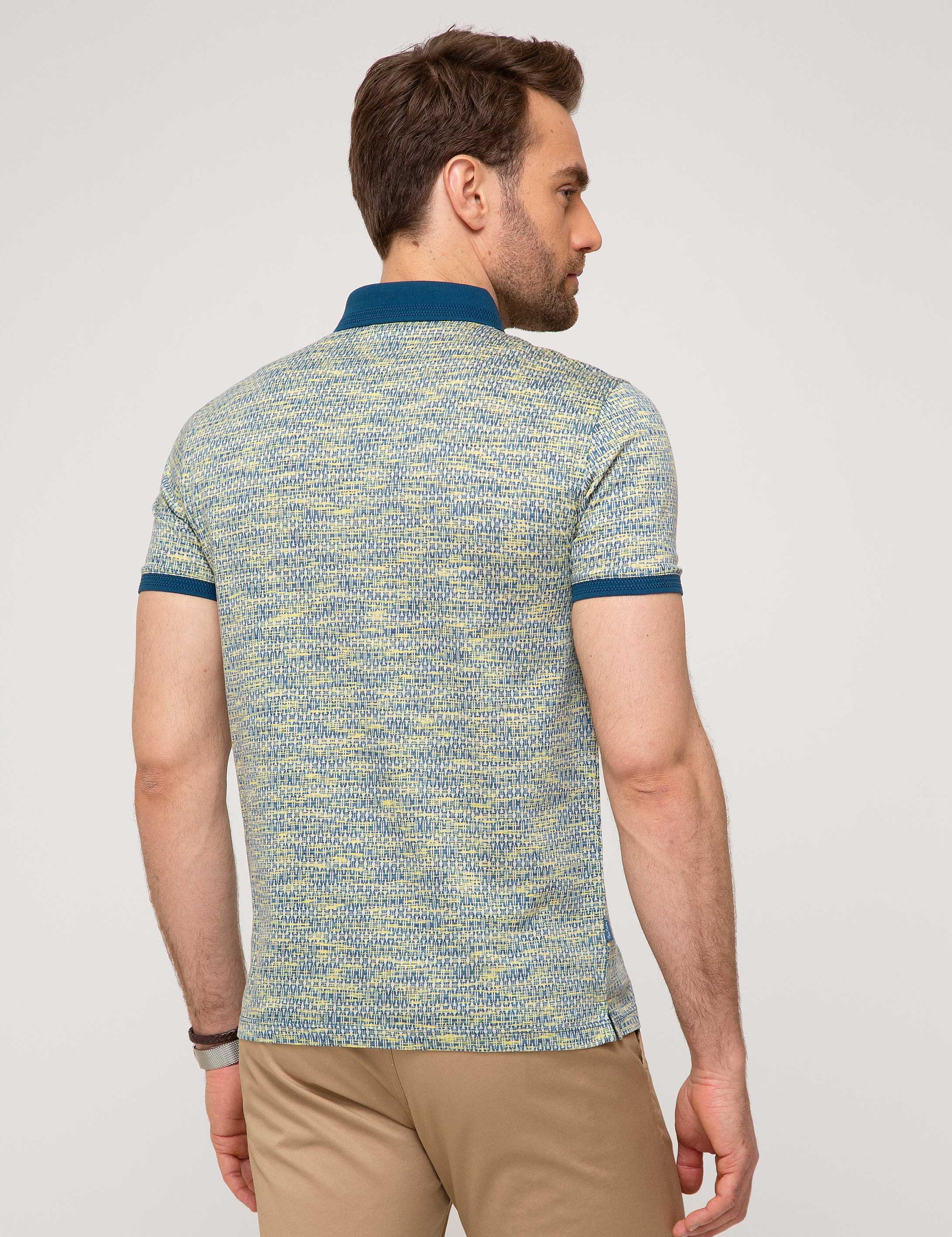 İndigo Slim Fit Polo Yaka T-shirt