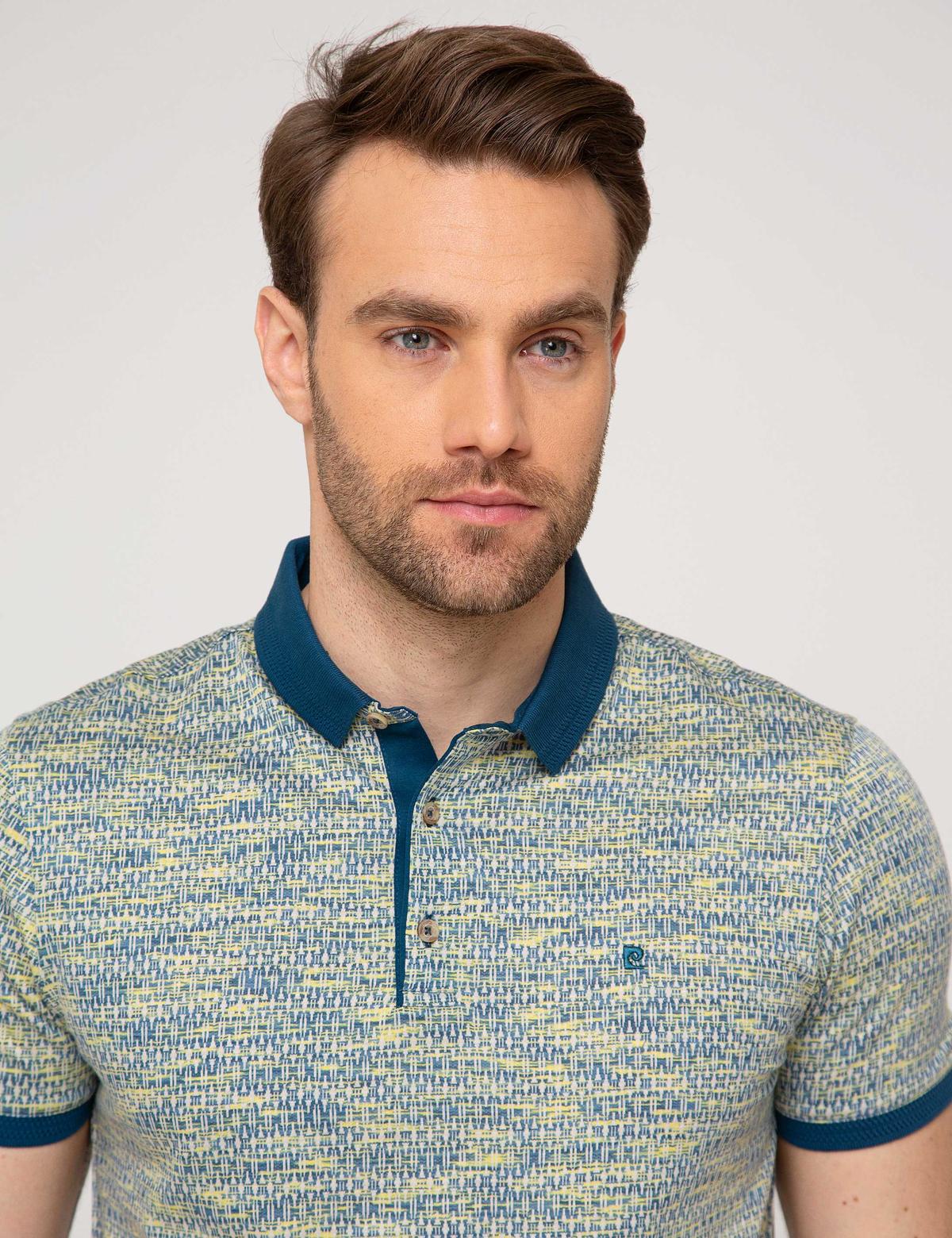 İndigo Slim Fit Polo Yaka T-shirt - 50188605001