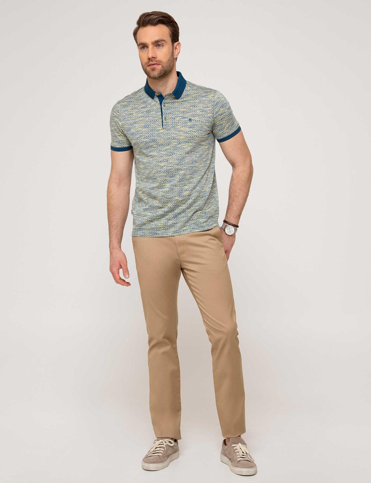 İndigo Slim Fit Polo Yaka T-shirt - 50188605001