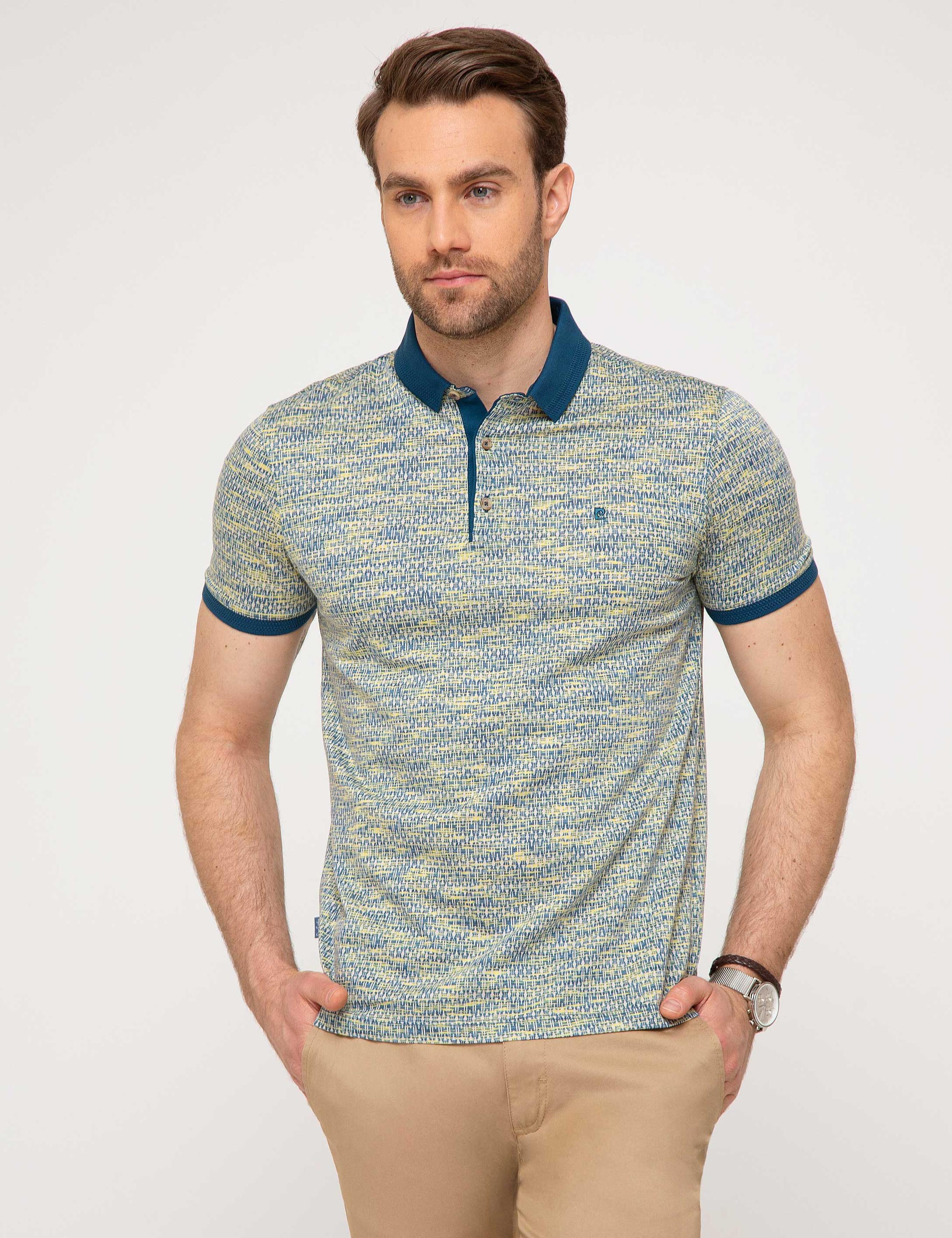 İndigo Slim Fit Polo Yaka T-shirt