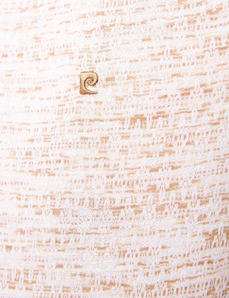 Bej Slim Fit Tişört - 50188606014