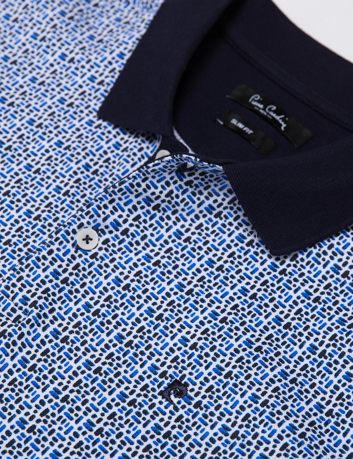 Lacivert Slim Fit Polo Yaka Tişört - 50188612001