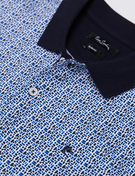 Lacivert Slim Fit Polo Yaka Tişört - 50188612001