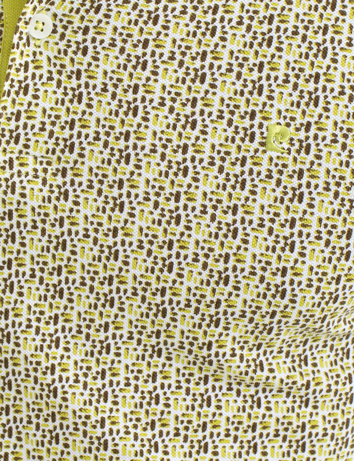 Sarı Slim Fit Polo Yaka T-Shirt - 50188612028