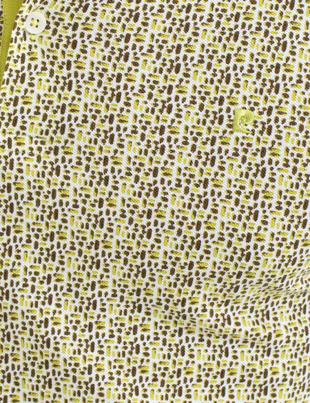 Sarı Slim Fit Polo Yaka T-Shirt - 50188612028