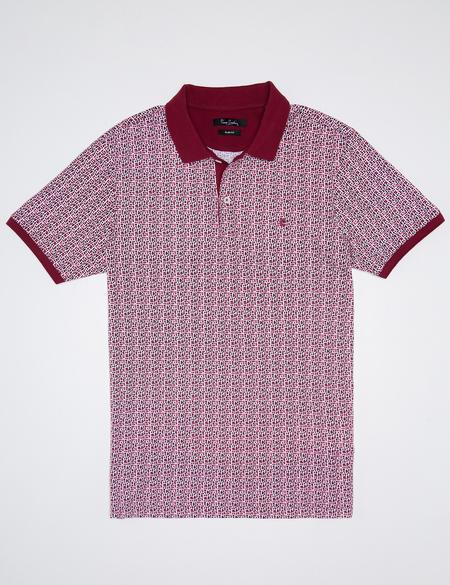 Bordo Slim Fit Tişört - 50188612037
