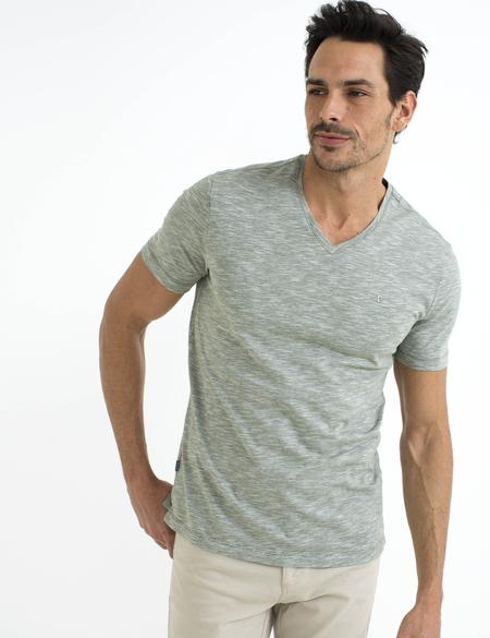Yeşil Slim Fit T-Shirt - 50188634043