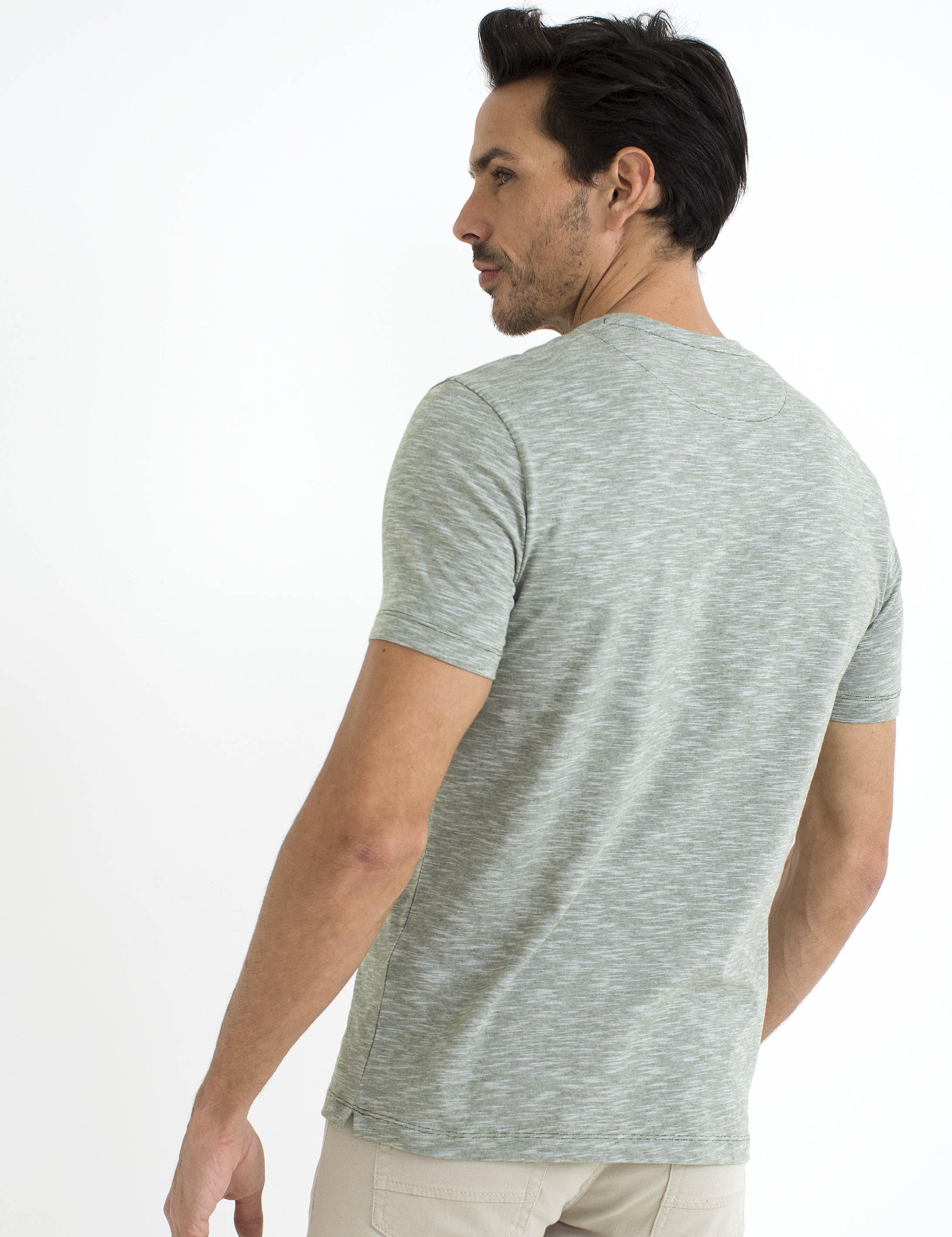 Yeşil Slim Fit T-Shirt