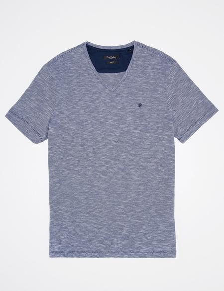 Lacivert Slim Fit Basic Tişört - 50188634063