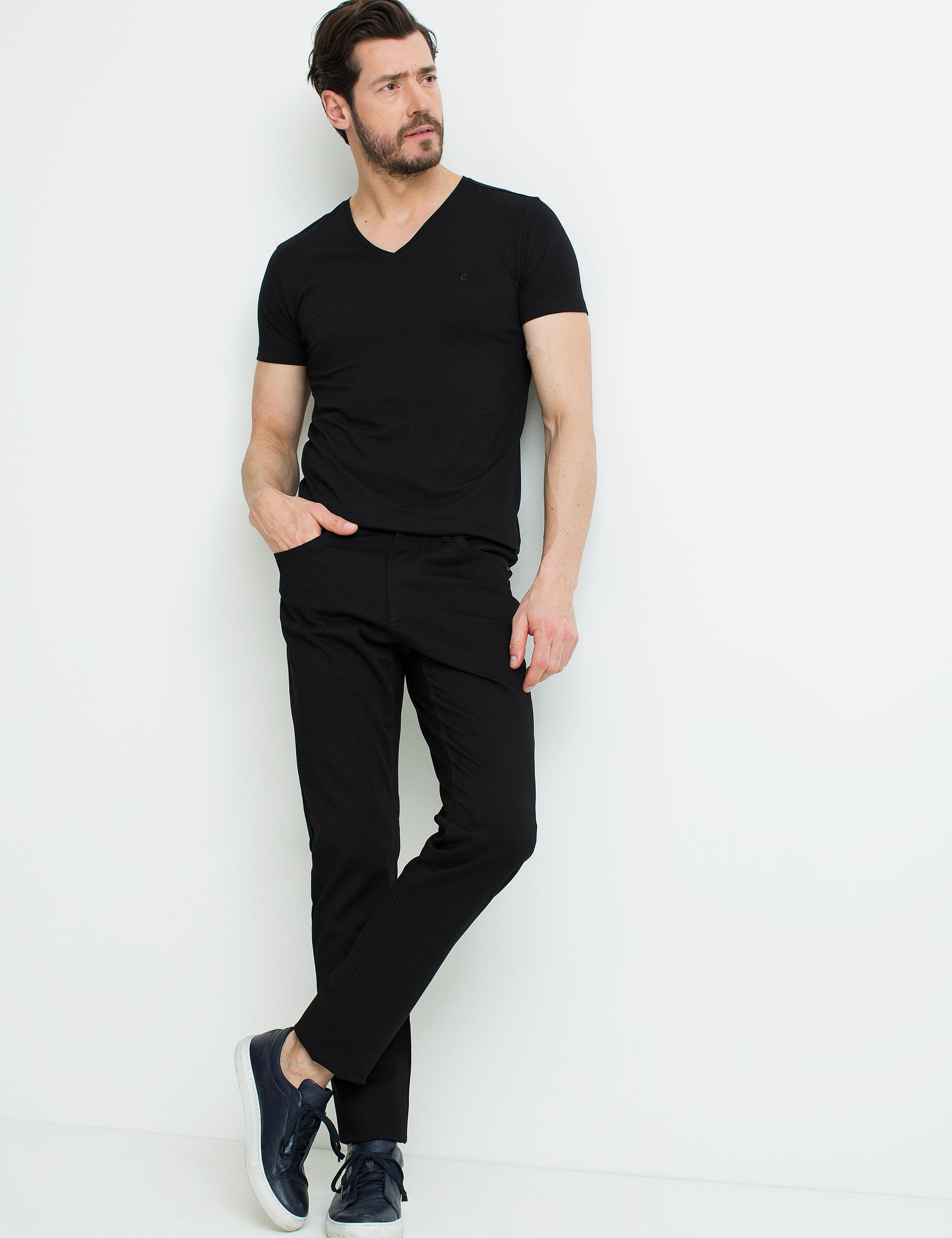 Siyah Ex.Slim Fit T-Shirt