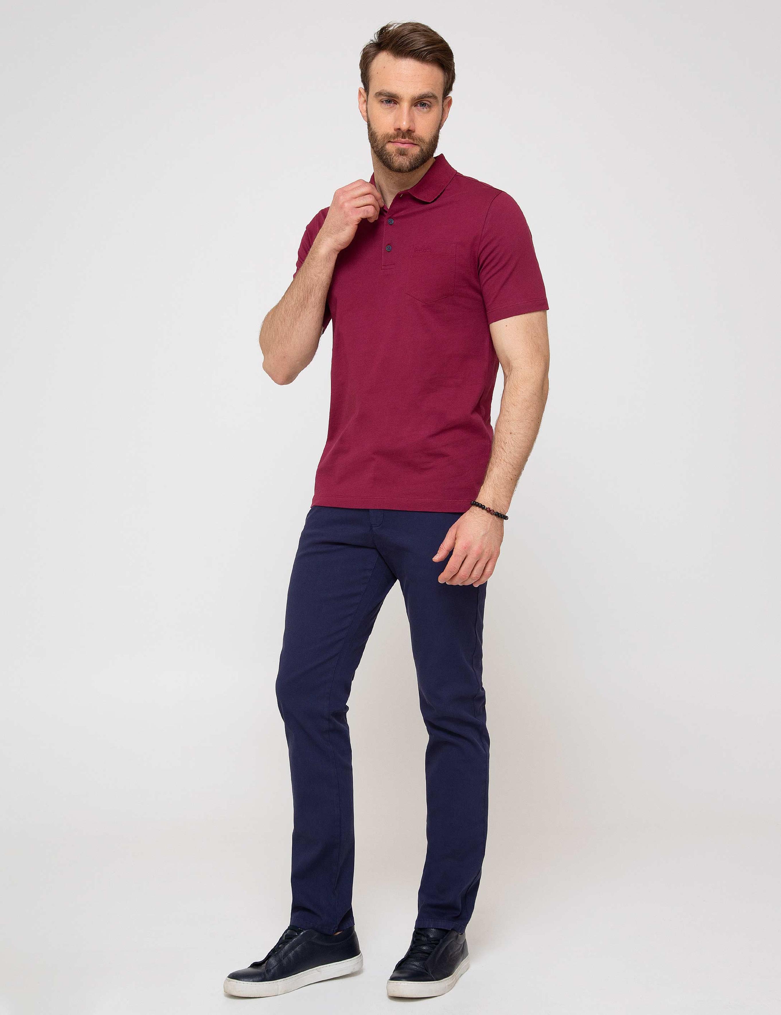 Bordo Regular Fit Basic Tişört