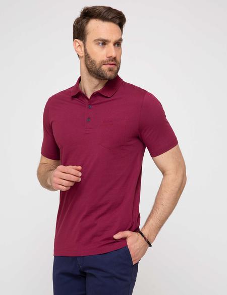 Bordo Regular Fit Basic Tişört - 50188639081