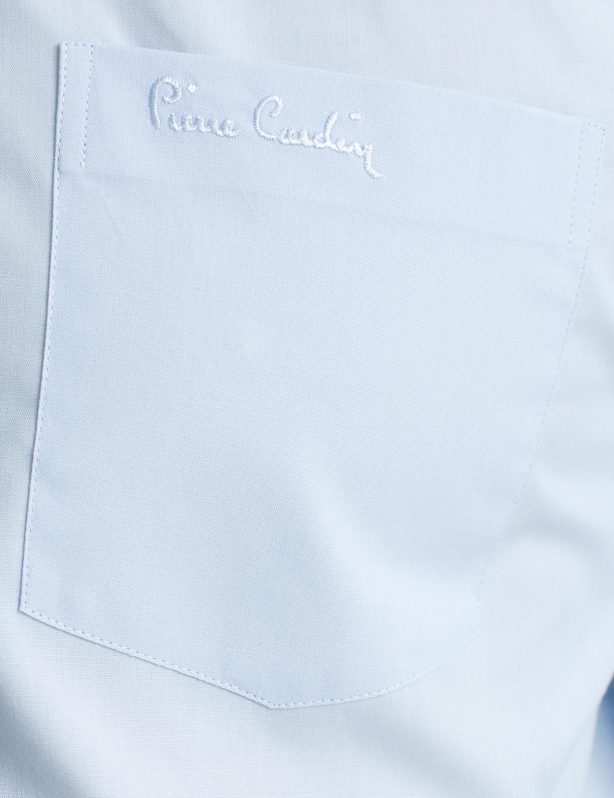 Açık Mavi Regular Fit Uzun Kollu Basic Gömlek - 50189515007