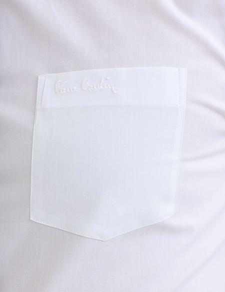 Beyaz Regular Fit Uzun Kollu Basic Gömlek - 50189515025