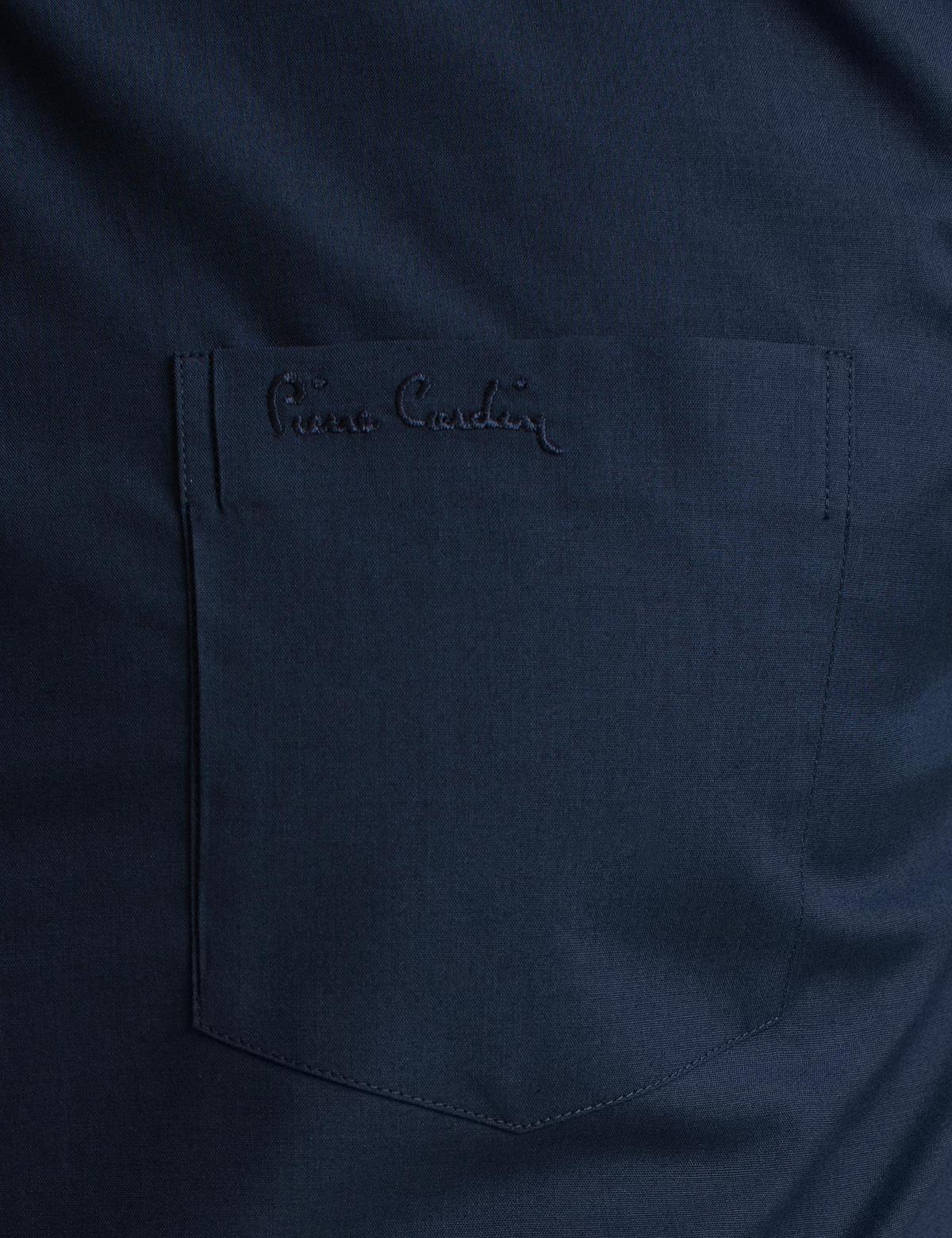 Lacivert Regular Fit Uzun Kollu Basic Gömlek - 50189515061