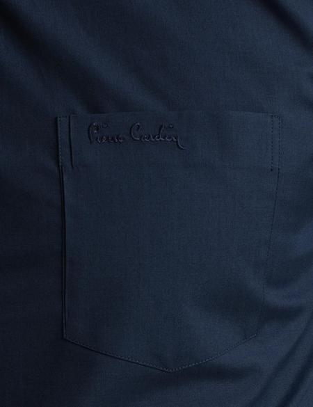 Lacivert Regular Fit Uzun Kollu Basic Gömlek - 50189515061