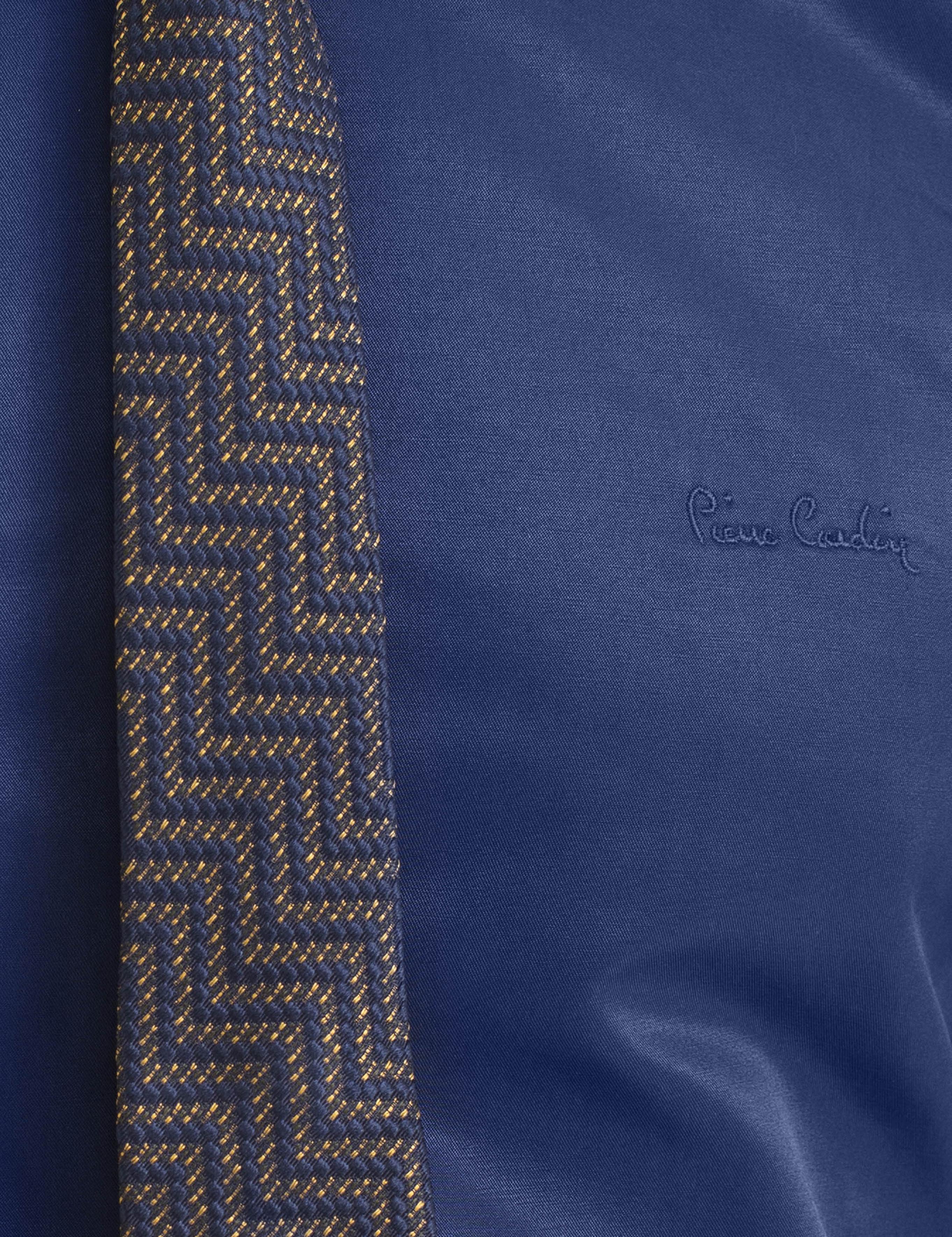 Lacivert Slim Fit Basic Gömlek