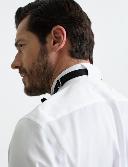 Slim Beyaz Gömlek - 50189525008