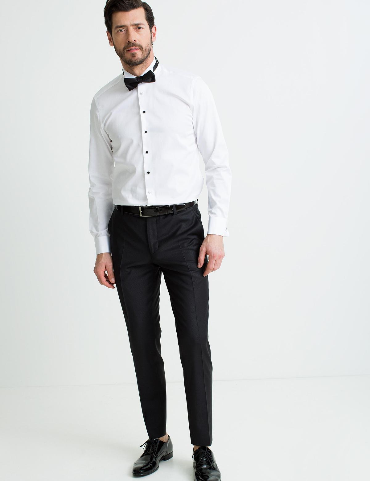 Slim Beyaz Gömlek - 50189525008