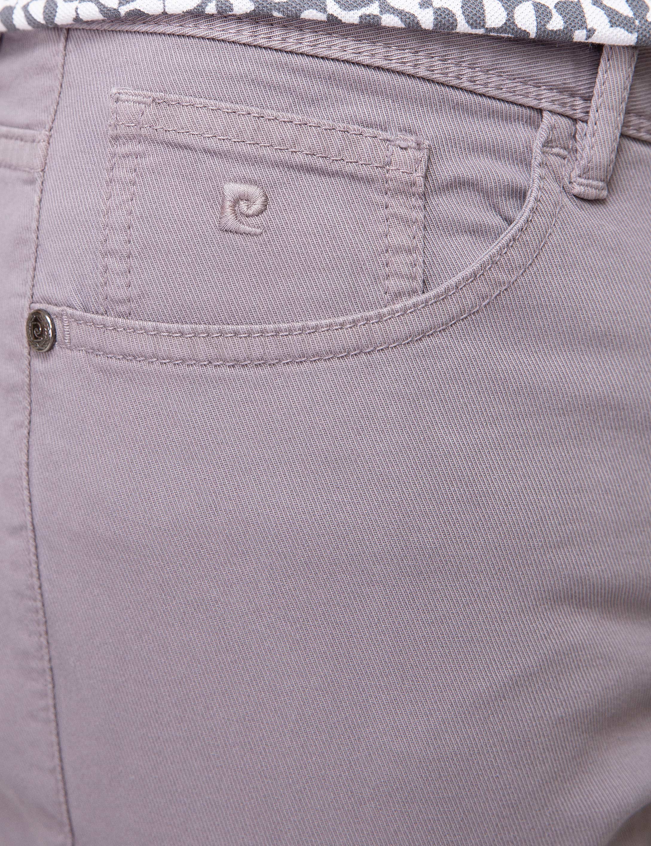 Gri Slim Fit Chino Pantolon - Image 4