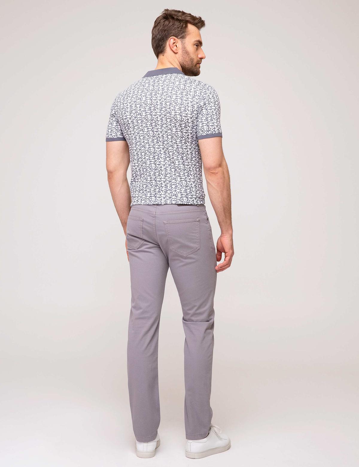 Gri Slim Fit Chino Pantolon - 50193310021