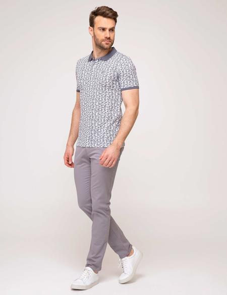 Gri Slim Fit Chino Pantolon - 50193310021