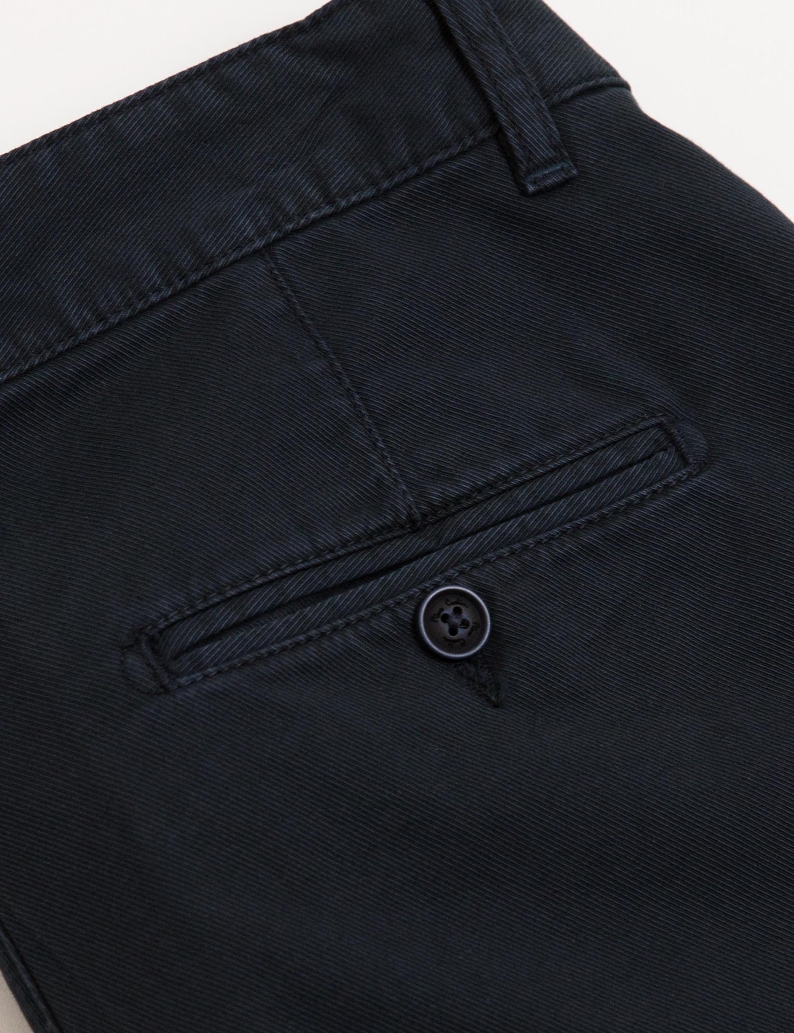 Lacivert Slim Fit Chino Pantolon