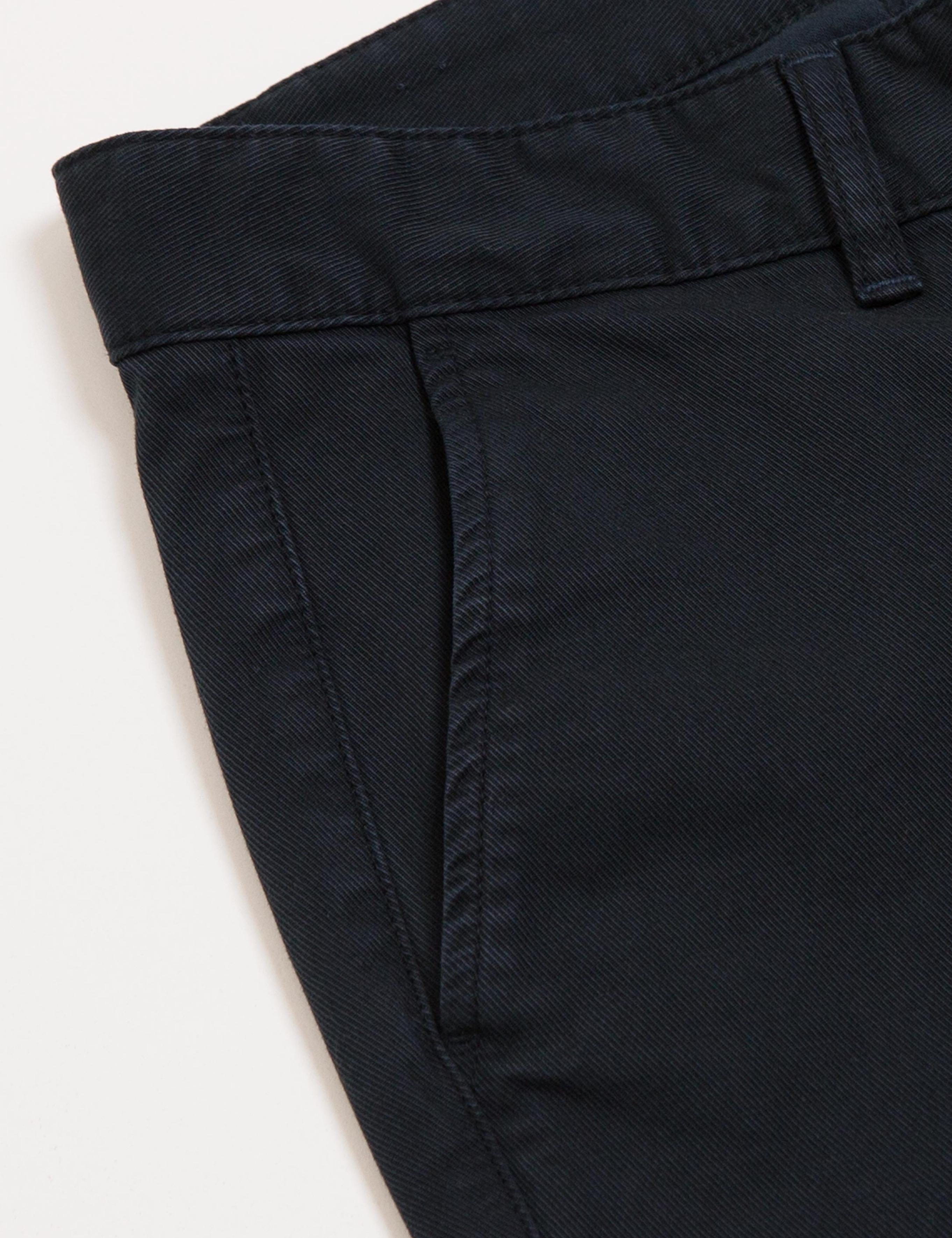 Lacivert Slim Fit Chino Pantolon