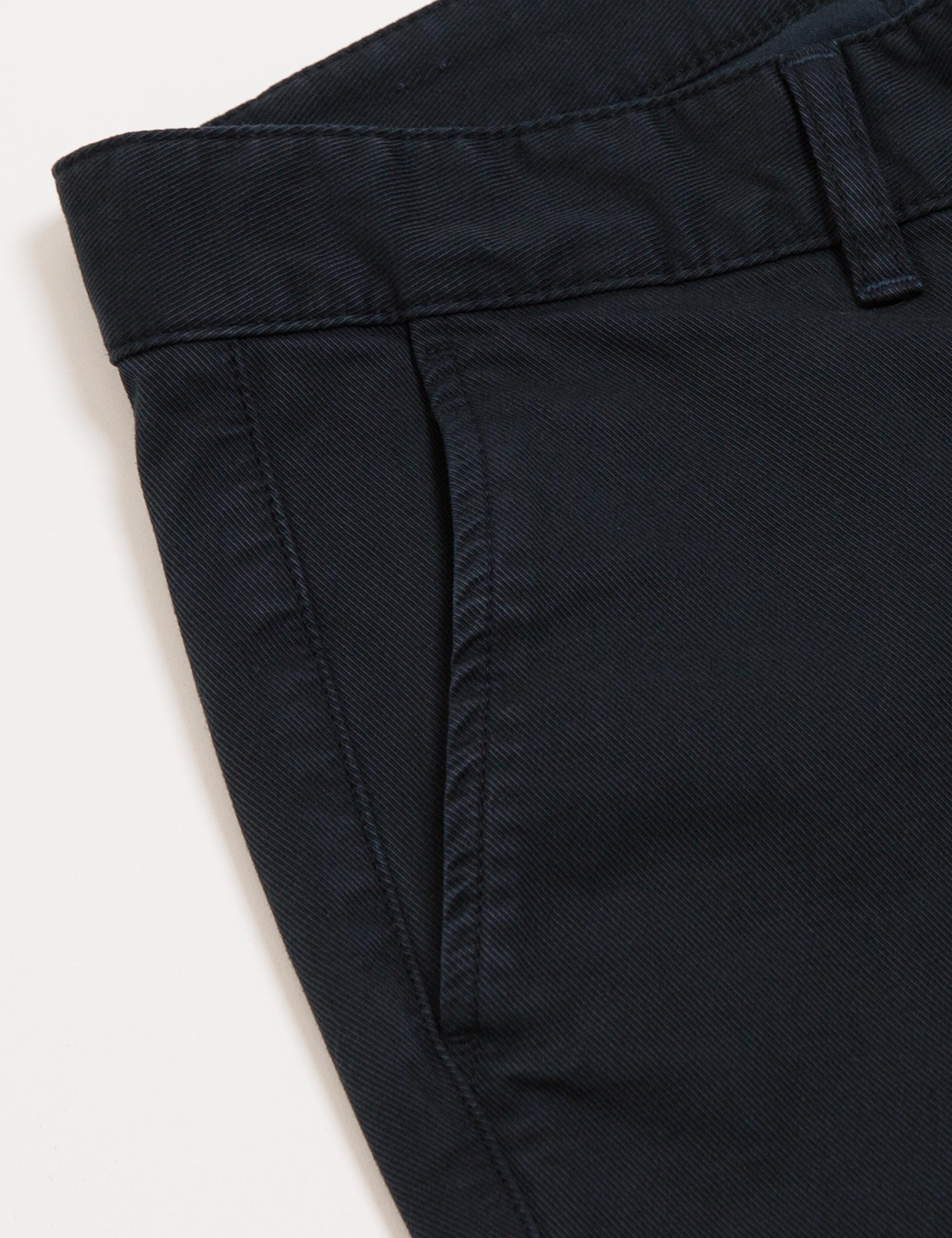 Lacivert Slim Fit Chino Pantolon - Image 4