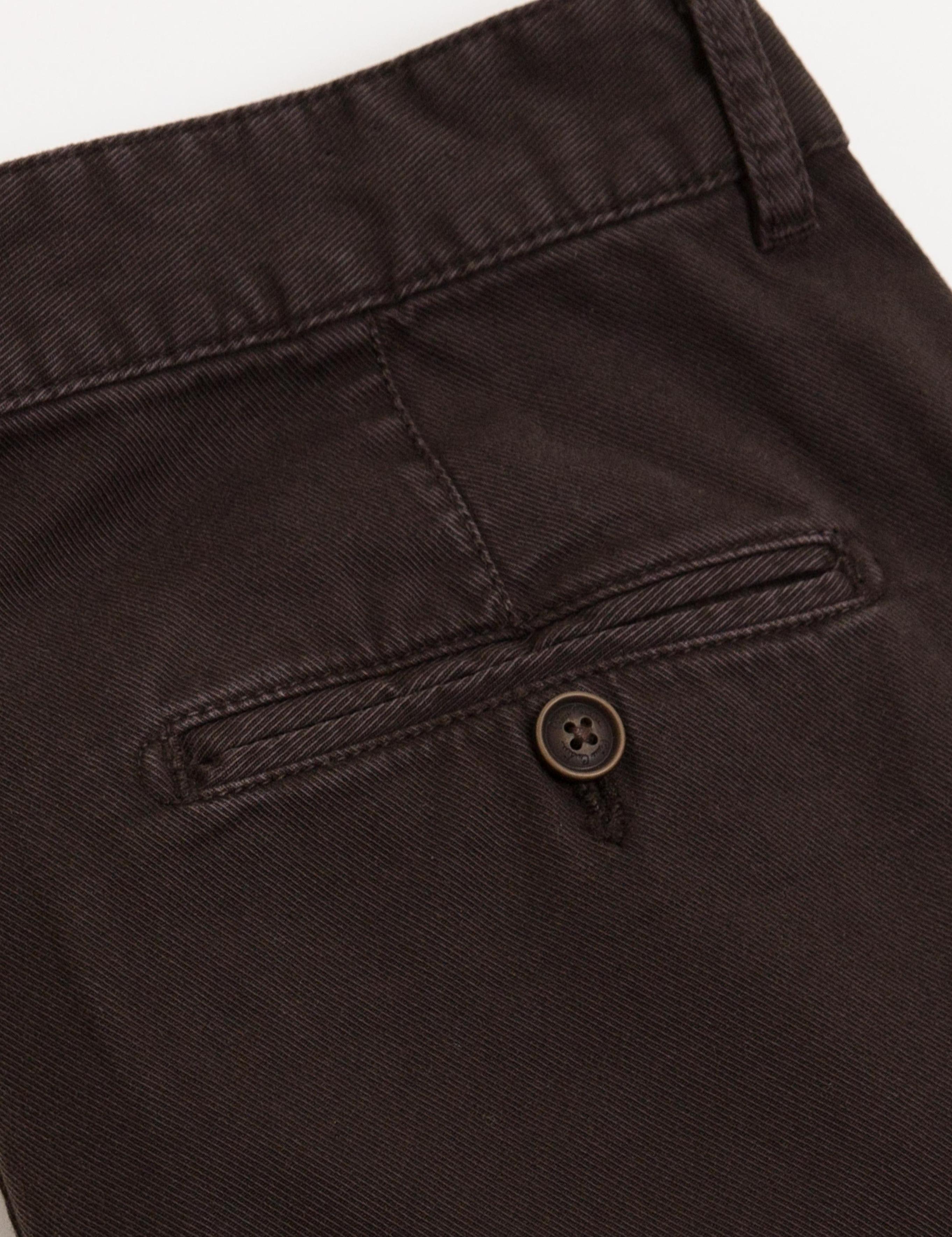 Kahverengi Slim Fit Chino Pantolon