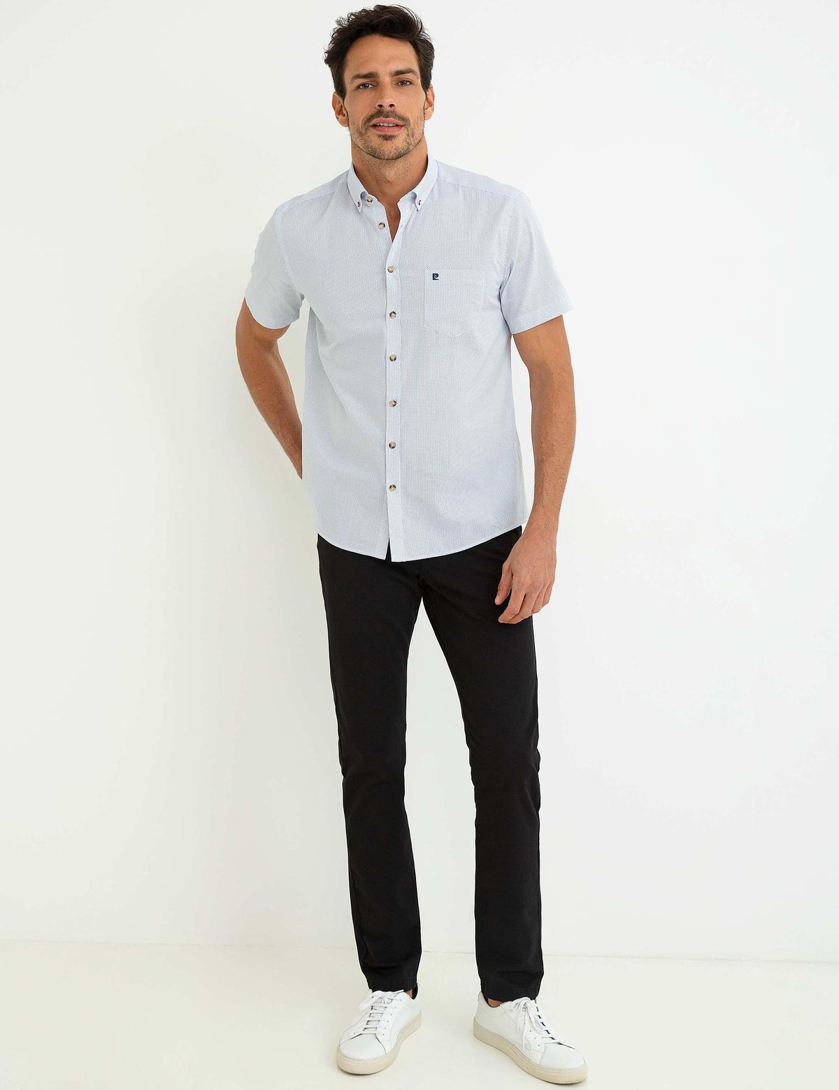 Siyah Slim Fit Chino Pantolon