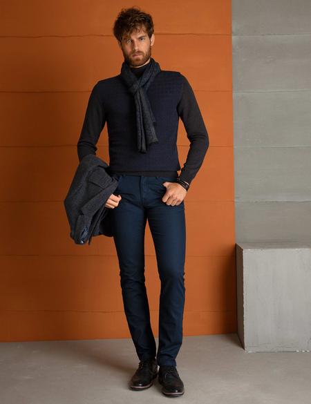 Gri Triko Kazak - 50193397056