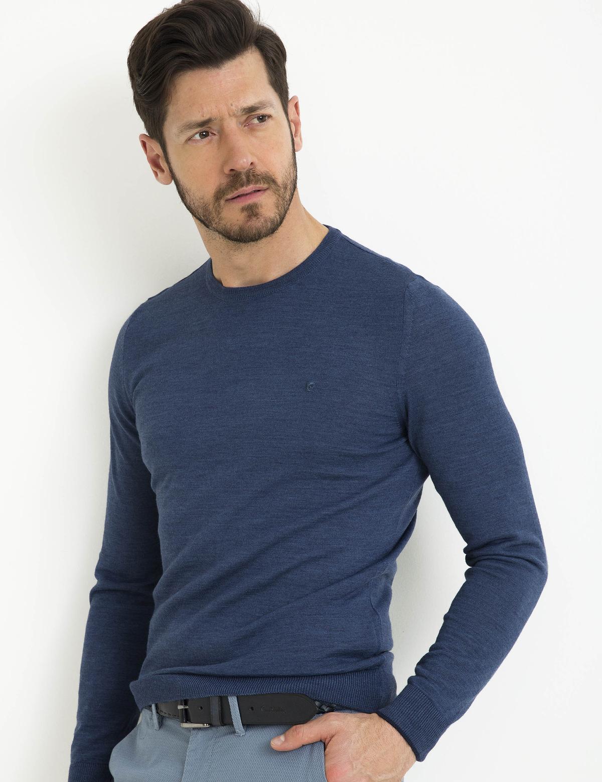 Mavi Triko Kazak - 50193440073