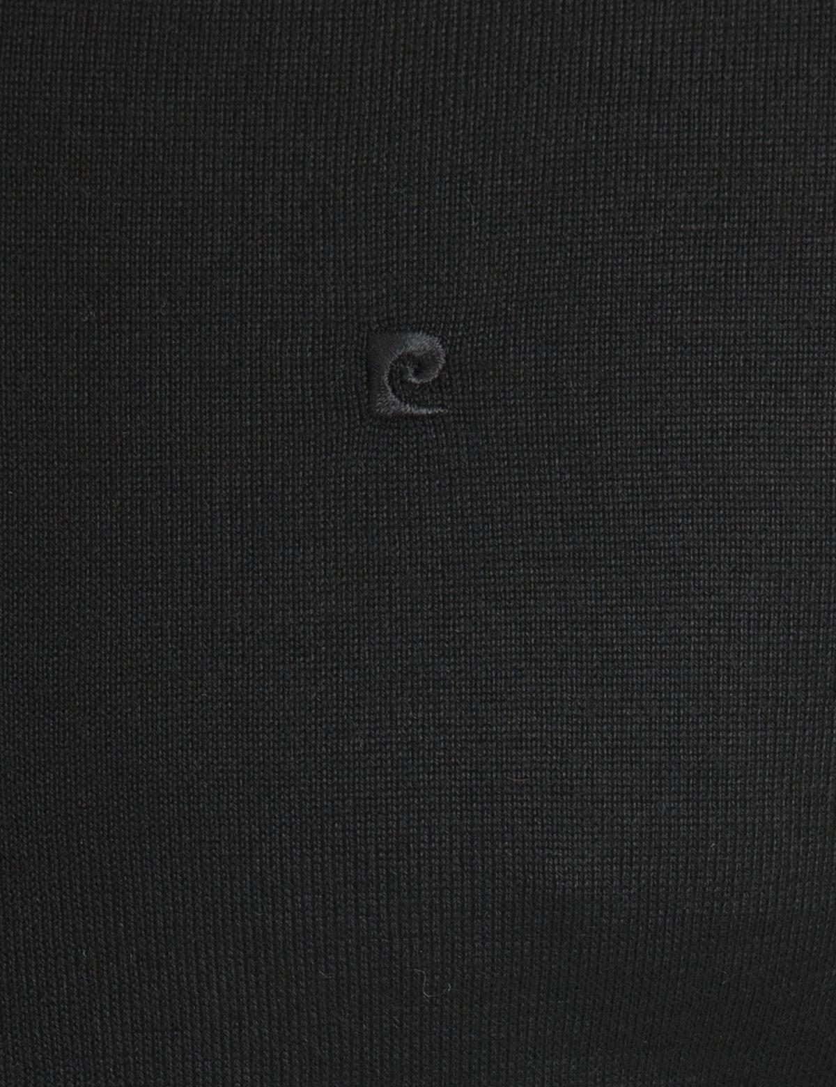 Siyah Slim Fit Basic Triko Kazak - 50193441003