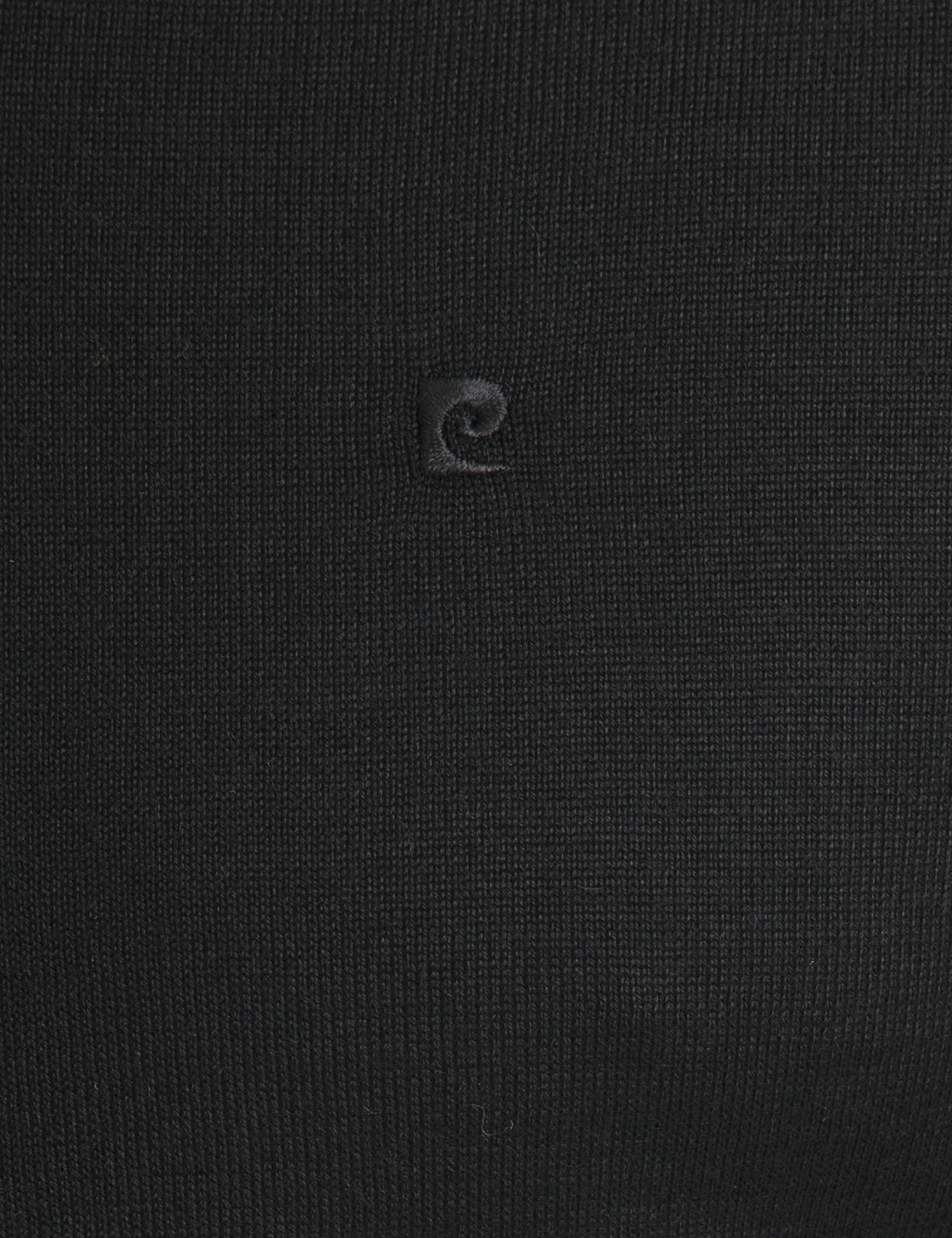 Siyah Slim Fit Basic Triko Kazak