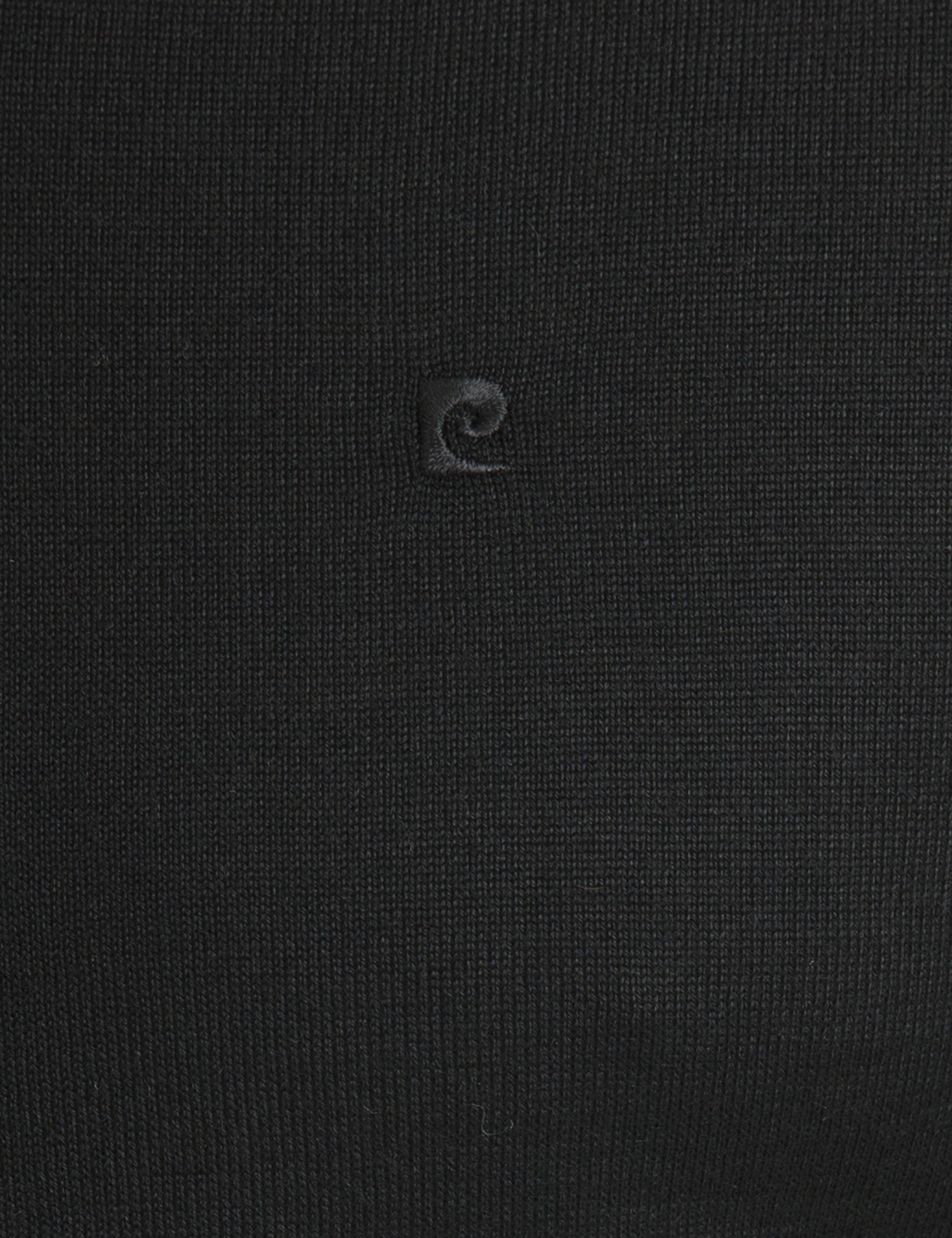 Siyah Slim Fit Basic Triko Kazak - Image 3