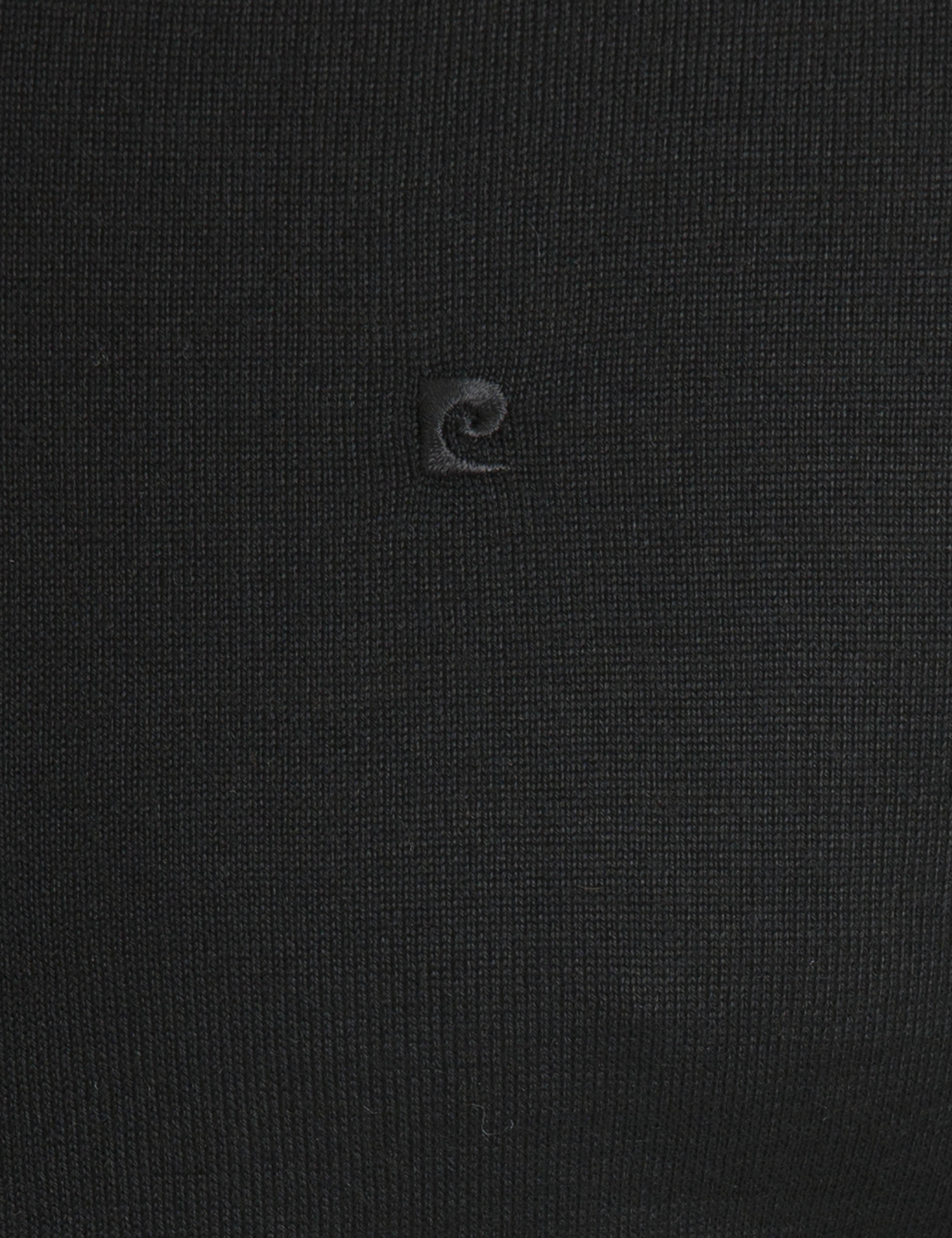 Siyah Slim Fit Basic Triko Kazak