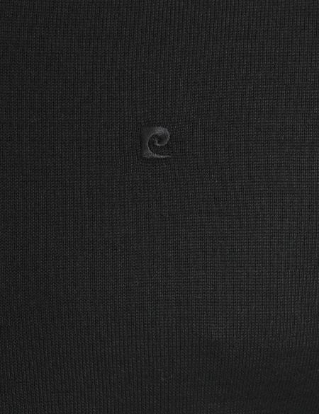 Siyah Slim Fit Basic Triko Kazak - 50193441003