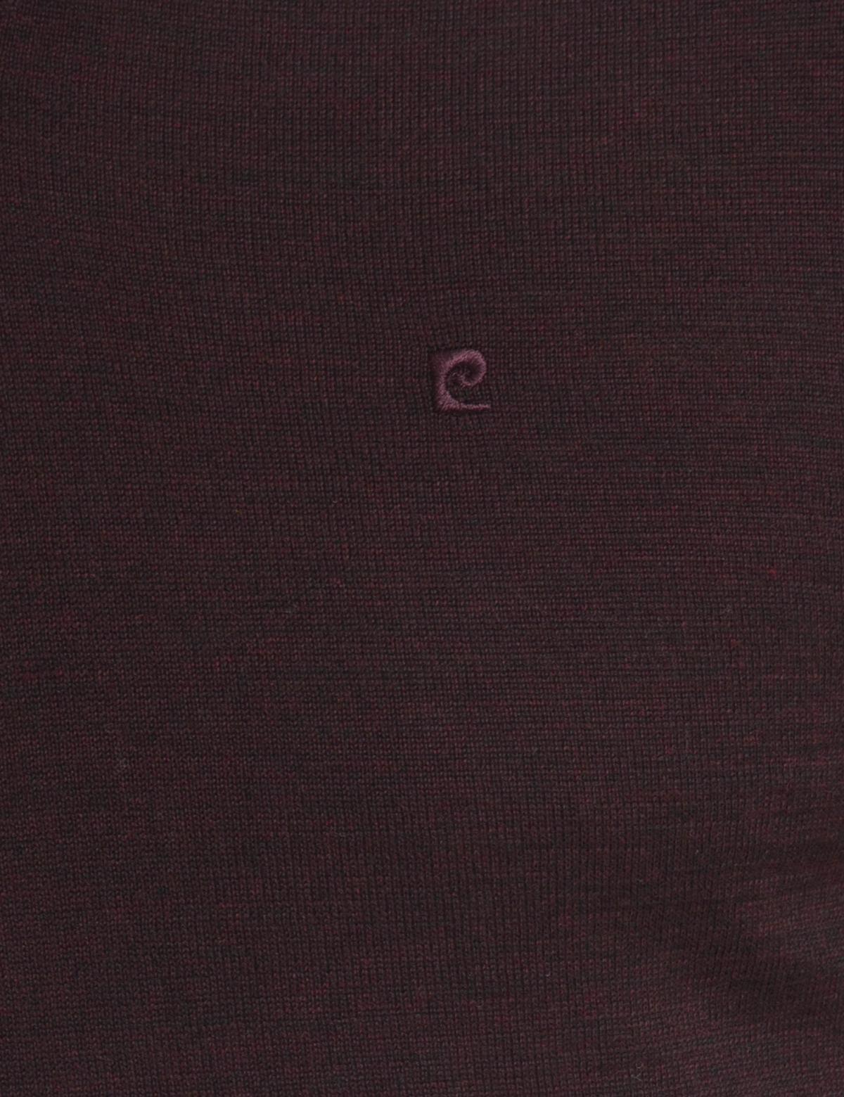 Bordo Slim Fit Basic Triko Kazak - 50193441021