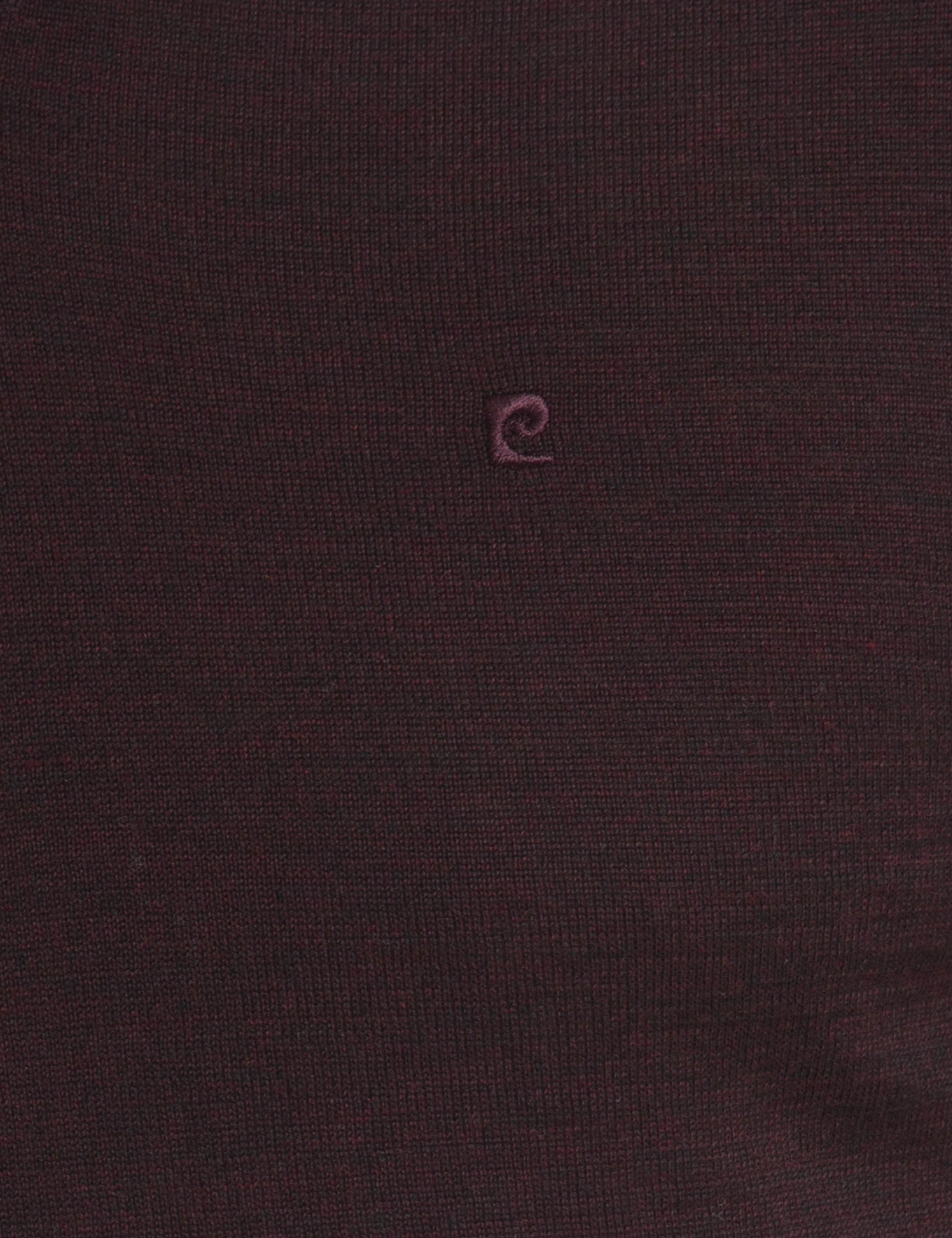 Bordo Slim Fit Basic Triko Kazak - Image 3