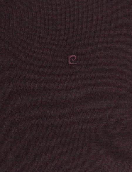 Bordo Slim Fit Basic Triko Kazak - 50193441021