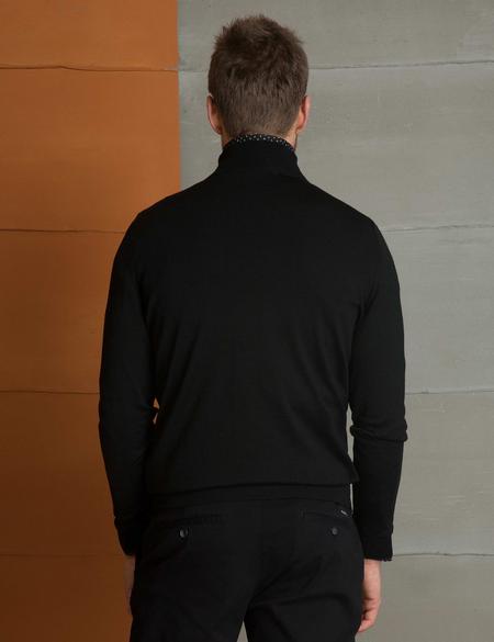 Siyah Triko Kazak - 50193444001