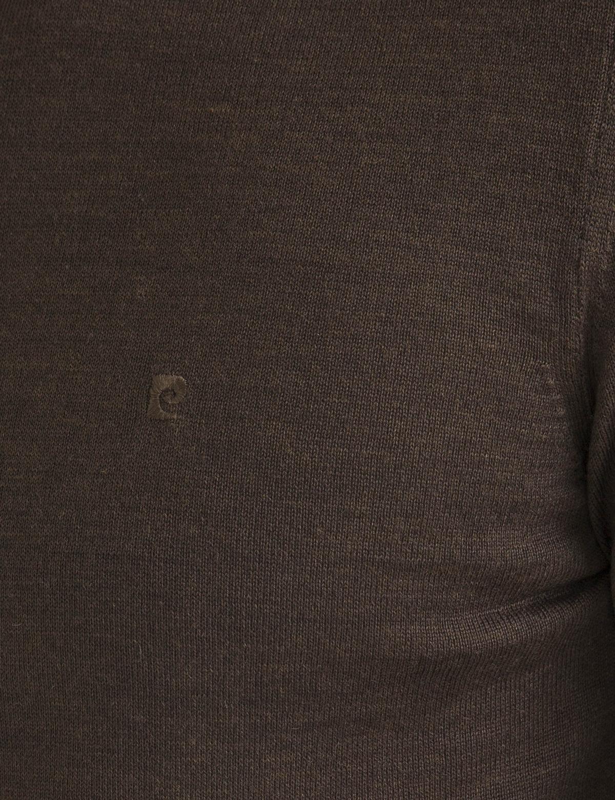 Kahverengi Triko Kazak - 50193444031