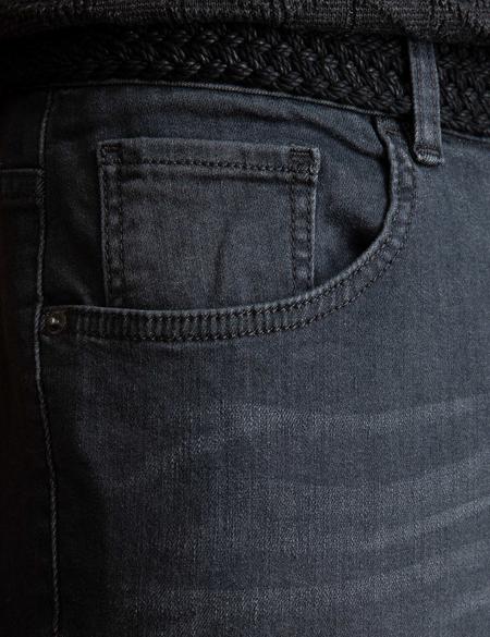 Gri Denim Pantolon - 50193487001