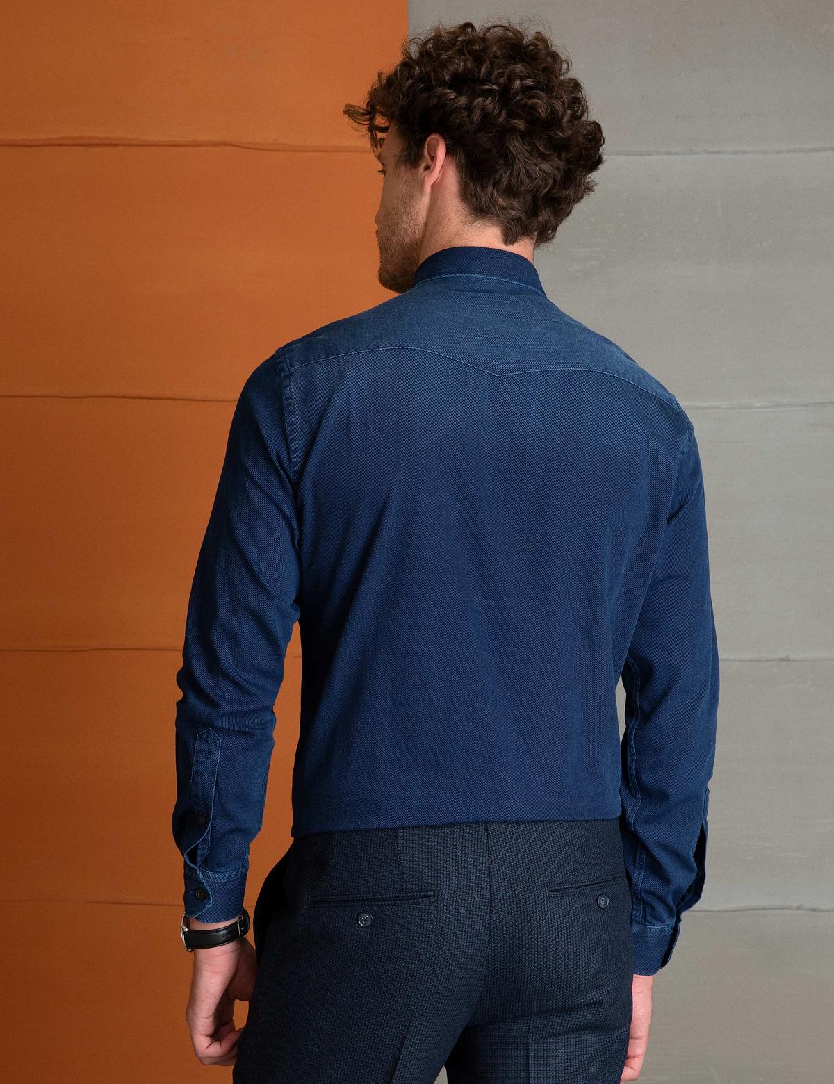 Mavi Slim Fit Gömlek - 50193489026