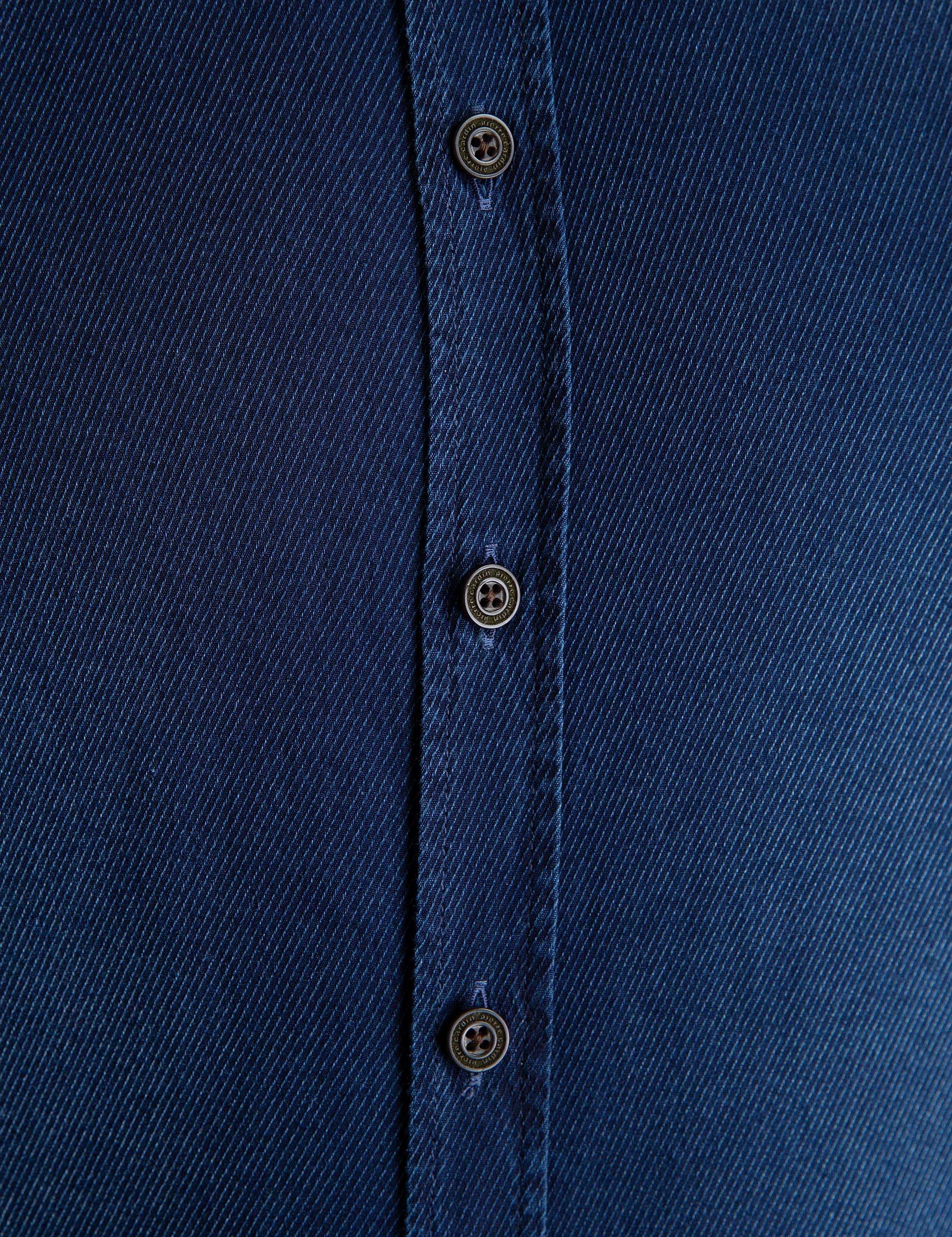 Mavi Slim Fit Gömlek