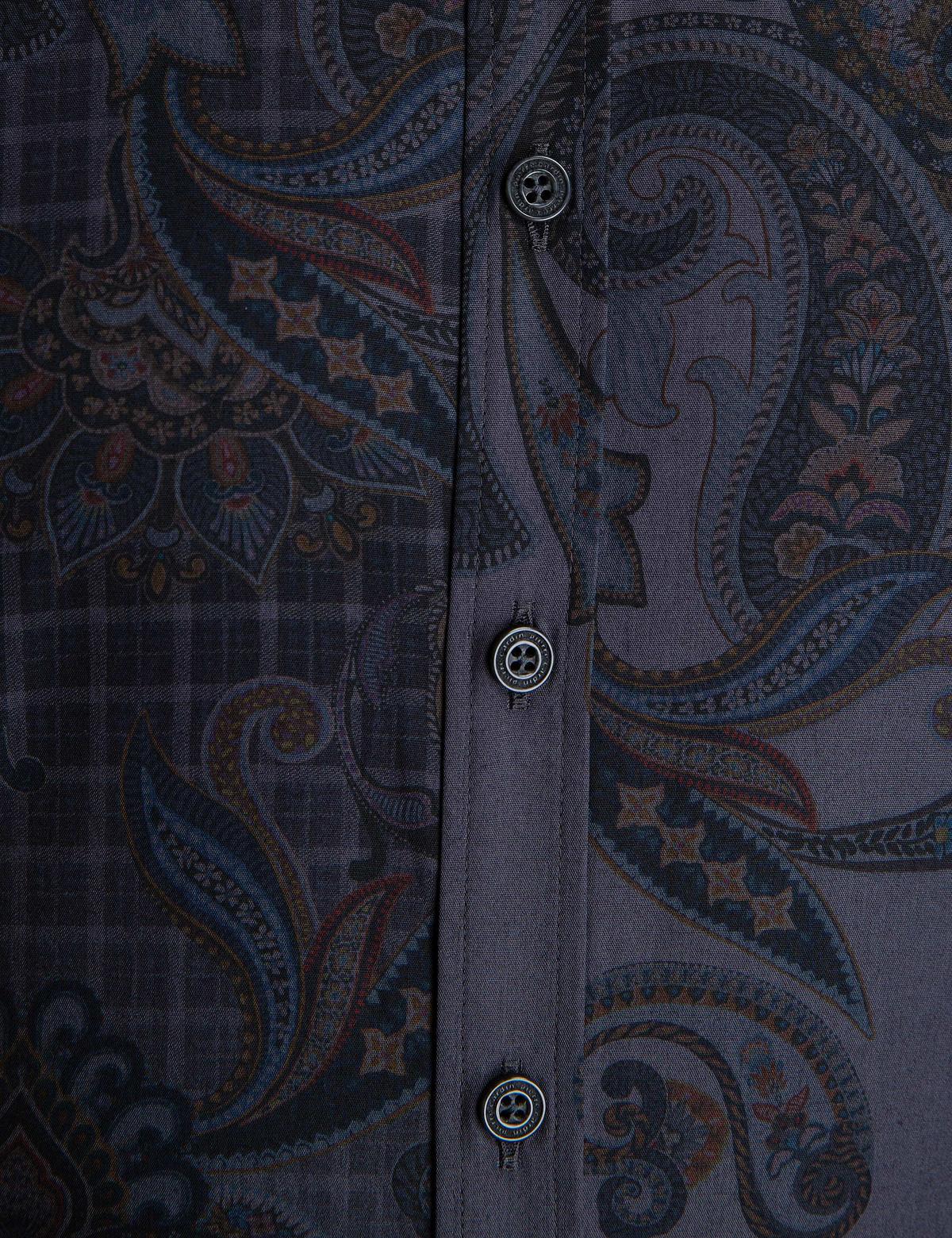 Antrasit Slim Fit Gömlek - 50193511007