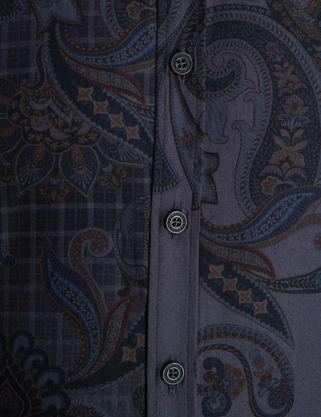 Antrasit Slim Fit Gömlek - 50193511007