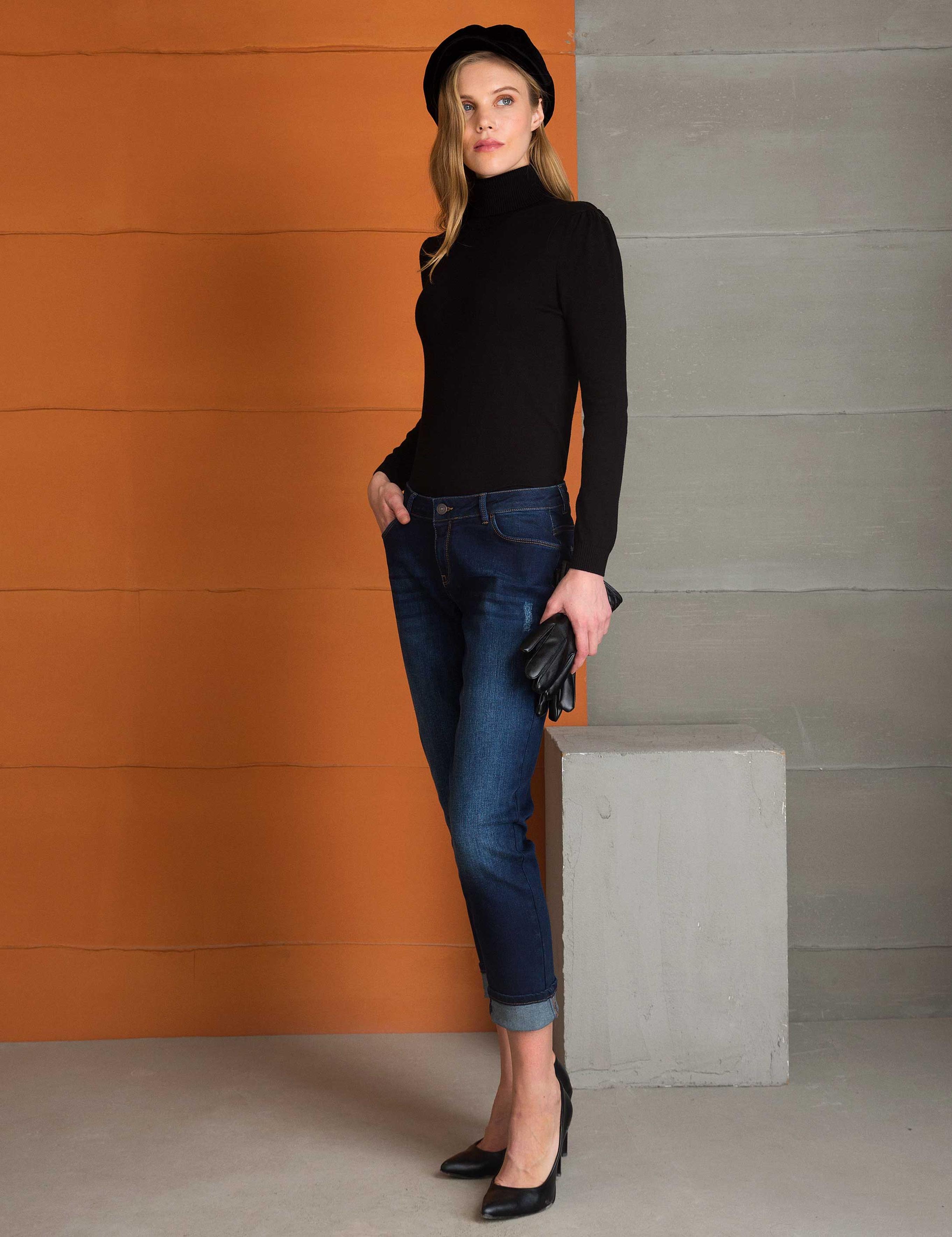 İndigo Boy Friend Jean Pantolon