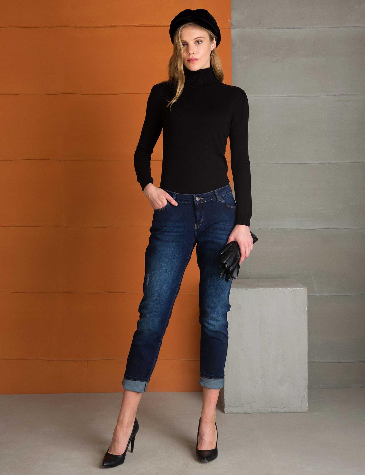 İndigo Boy Friend Jean Pantolon